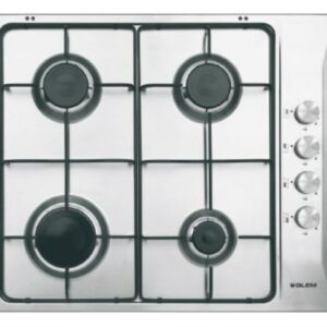 Glem Gas Built-in Gas Stove 58.5 cm - Steel