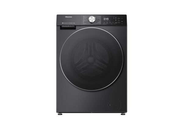 Hisense Automatic Washing Machine, 12 kg, 1400 rpm - Black