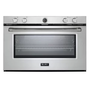 البا فرن غاز بلت ان - 90 سم - 141 لتر -  10 وظائف - إيطالي - ستانلس ستيل -  AS ELIO G92 ICK