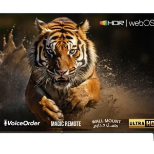 MTCشاشة 85 بوصة UHD سمارت Webos + ماجيك ريموت
