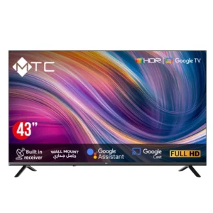 MTC شاشة شاشة 43 بوصة GOOGLE TV سمارت FULL HD
