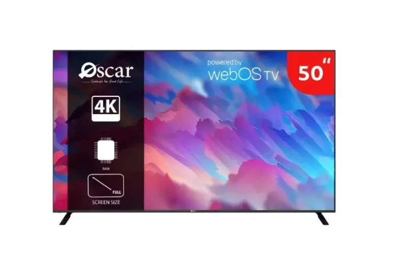 أوسكار شاشة سمارت 50 بوصة – 4K UHD - LED – WebOS